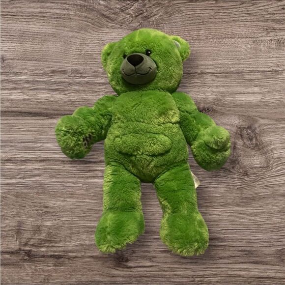 Build A Bear Green Marvel Avengers Incredible Hulk Plush Stuffed Animal 17” - Picture 5 of 16